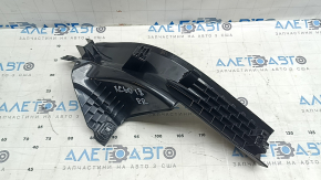 Ornament prag ușă spate dreapta Volvo XC60 18-26 negru, zgârieturi