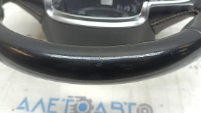 Volan Volvo XC60 18-24, piele neagră, încălzit, tip 2, zgârieturi, ciobiri
