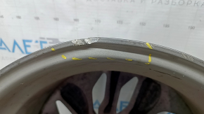 Диск колесный R17 x 7, 5J 5*114, 3 Honda Accord 18-22 тип 3 hybrid с резонатором 220 Hz, бордюрка, под ремонт