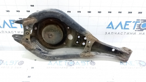 Braț de control inferior sub arcul spate dreapta Lexus RX350 RX450H 10-15 silent block de înlocuit, ruginit