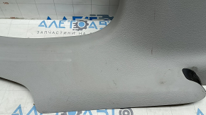 Накладка порога задняя левая Jeep Compass 22-24 серая, под чистку, царапины