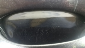 Дверь в сборе передняя правая Jeep Compass 17-26 keyless, графит PAU, царапины, царапины на молдинге, царапины на накладке