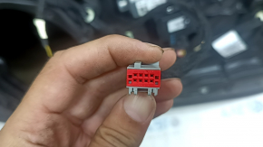 Дверь в сборе передняя правая Jeep Compass 17-26 keyless, графит PAU, царапины, царапины на молдинге, царапины на накладке