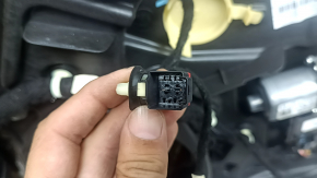 Дверь в сборе передняя правая Jeep Compass 17-26 keyless, графит PAU, царапины, царапины на молдинге, царапины на накладке