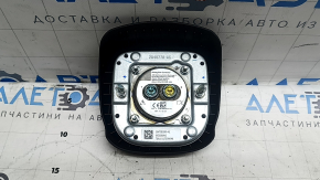 Подушка безопасности airbag в руль водительская Jeep Compass 22-26 черная, коррозия на эмблеме,