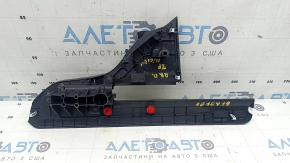 Husă suport scaun rând 2 dreapta exterior Toyota Highlander 20-26 negru, zgârieturi