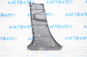 Накладка центральной стойки нижняя правая Toyota Prius 50 16-18 серая, царапины