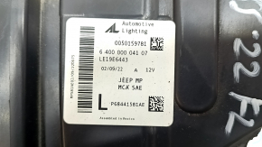 Фара передняя левая в сборе Jeep Compass 22-26 галоген + LED с креплением, царапина