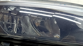Фара передняя правая в сборе Jeep Compass 22-26 галоген + LED с креплением, скол, песок