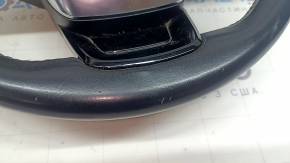 Volan fără volan Toyota Highlander 20-26, piele neagră, încălzit, cu butoane, zgârieturi, uzat