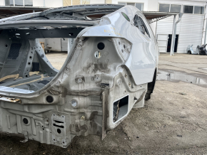 Четверть крыло задняя правая Honda Accord 18-22 на кузове, белая, тычки