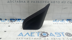 Capac oglindă retrovizoare dreapta față Jeep Compass 22-26 negru, zgârieturi