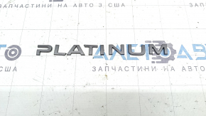 Эмблема надпись Platinum двери багажника Nissan Murano 25-26