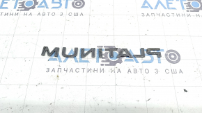 Эмблема надпись Platinum двери багажника Nissan Murano 25-26