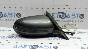 Ansamblu oglindă retrovizoare dreapta Mercedes Clasa C W205 16-21 8+8+1 pini, semnalizare, încălzită, cu iluminare din spate, BSM, grafit, zgârieturi, ciocănituri