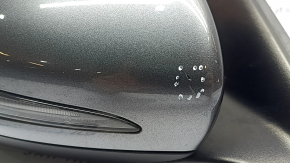 Ansamblu oglindă retrovizoare dreapta Mercedes Clasa C W205 16-21 8+8+1 pini, semnalizare, încălzită, cu iluminare din spate, BSM, grafit, zgârieturi, ciocănituri
