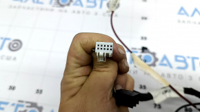 Ansamblu oglindă retrovizoare stânga Mercedes Clasa C W205 16-21 10+8+2 pini, semnalizator, încălzit, cu iluminare din spate, reglare automată a intensității luminii, BSM, grafit, zgârieturi, crăpătură pe căptușeală