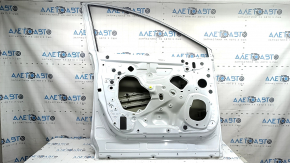 Ușă stânga față goală Nissan Murano 25-26 alb QBE, cu ornament superior cromat