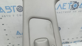 Ornament stâlp central, curea superioară, stânga, Nissan Murano 25-26, bej, cu funingine, fixare ruptă