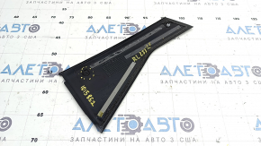 Ornament ușă spate stânga Nissan Murano 25-26, negru lucios, element de fixare rupt, lipit