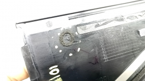 Ornament ușă spate stânga Nissan Murano 25-26, negru lucios, element de fixare rupt, lipit