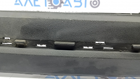 Губа заднего бампера Mercedes C-class W205 300/350e/350h/400 16-18 без парктроников, царапины, трещина в креплении