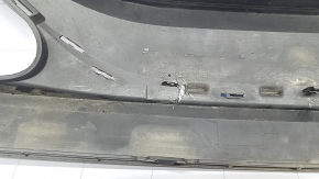 Губа заднего бампера Mercedes C-class W205 300/350e/350h/400 16-18 без парктроников, царапины, трещина в креплении