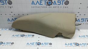 Ornamente laterale stânga pentru scaunele spate Mercedes Clasa C W205 16-21, piele bej, lovită, necesită curățare