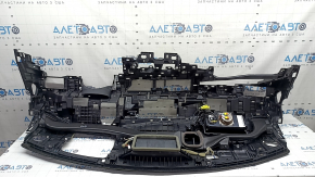 Bord față cu AIRBAG Nissan Murano 25-26 negru, pentru proiecție