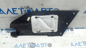 Накладка центральной консоли боковая левая Jeep Compass 22-26 передняя, черная, царапина