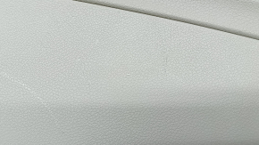 Консоль центральная подлокотник Mercedes C-class W205 16-21 кожа бежевая, царапина