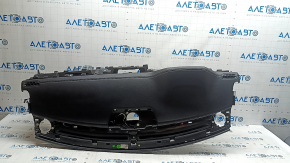 Торпедо передняя панель с AIRBAG Jeep Compass 22-26 черная, сломано крепление, надлом+трещина в корпусе крепления
