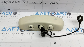 Зеркало внутрисалонное Mercedes C-class W205 16-18 автозатемнение, подсветка, Home link, бежевое, царапины