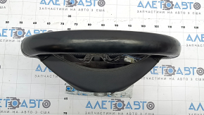 Volan fără padele pentru Mercedes Clasa C W205 17-18, piele neagră, încălzit, zgârieturi
