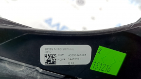 Накладка центральной консоли Mercedes C-class W205 16-16 под светлое дерево, царапины