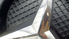 Grilă radiator completă Mercedes Clasa C W205 16-18 cu emblemă fără radar pentru cameră, nisip