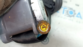 Пассажирский ремень безопасности с пиропатроном Porsche Macan 15-26 черный, оксилен корпус