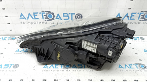 Ansamblu far xenon față dreapta pentru Porsche Macan 15-18, cu unități, pentru spălător, adaptiv, negru, țevi, faruri tip pânză de păianjen