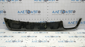 Ornament bară spate inferioară Kia Sorento 19-20 structură, neagră, crăpături, elemente de fixare rupte, zgârieturi