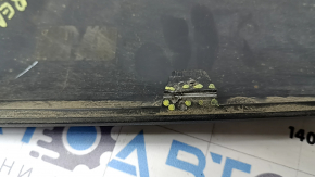 Ornament bară spate inferioară Kia Sorento 19-20 structură, neagră, crăpături, elemente de fixare rupte, zgârieturi