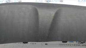 Ornament bară spate inferioară Kia Sorento 19-20 structură, neagră, crăpături, elemente de fixare rupte, zgârieturi
