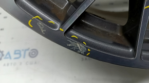 Disc jantă R20 x 9J ET26 Porsche Macan 15-18 grafit, bordură ușoară, coroziune