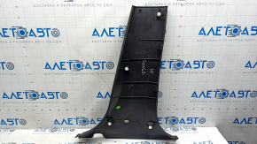Ornament stâlp central stânga jos Nissan Kicks 18-25 negru, zgârieturi