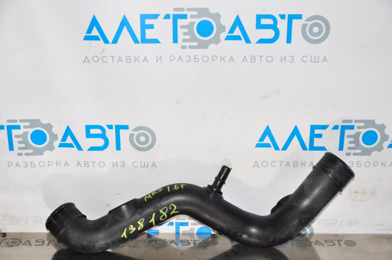 Патрубок на интеркулер левый Ford Fusion mk5 13-14 1.6T только пластиковая часть
