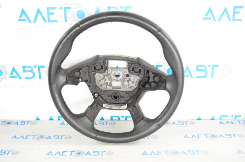 Руль голый Ford Focus mk3 11-14 дорест, кожа