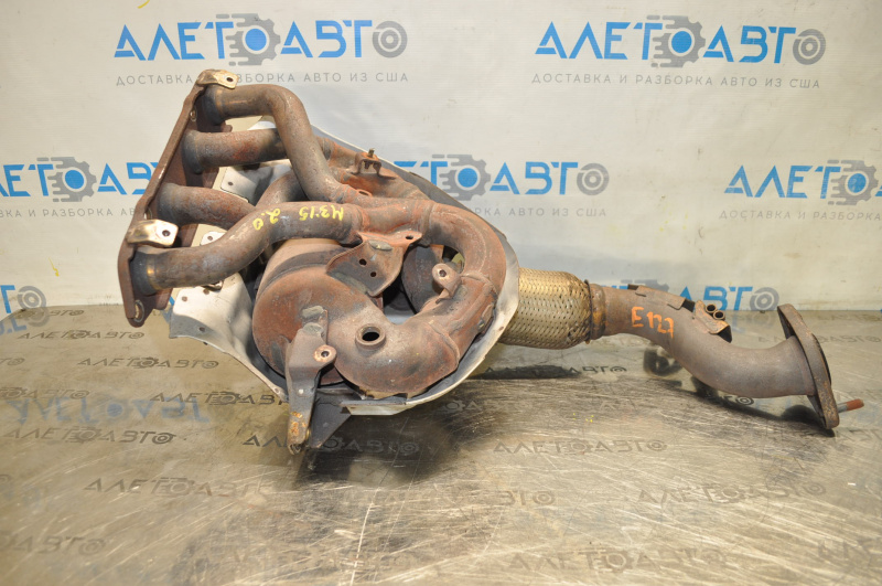 Коллектор выпускной с катализатором Mazda 3 14-16 BM