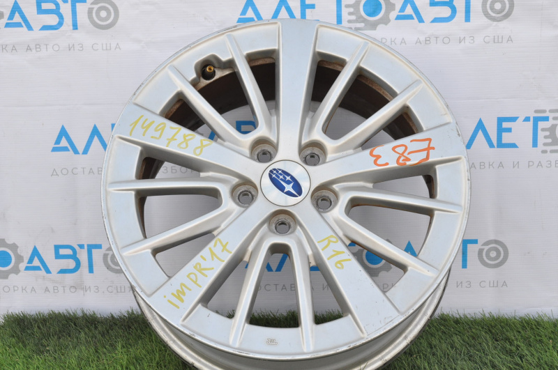 Диск колесный R16 Subaru Impreza 17-22 GK легкая бордюрка