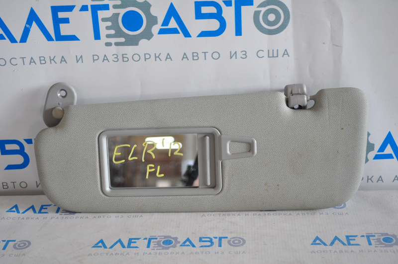 Козырек левый Hyundai Elantra UD 11-13 серый