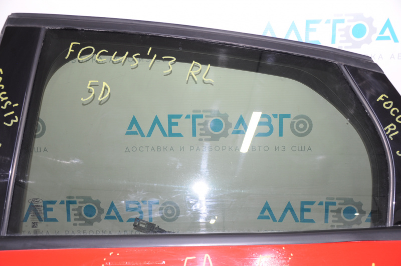 Стекло двери задней левой Ford Focus mk3 11-18 тонировка