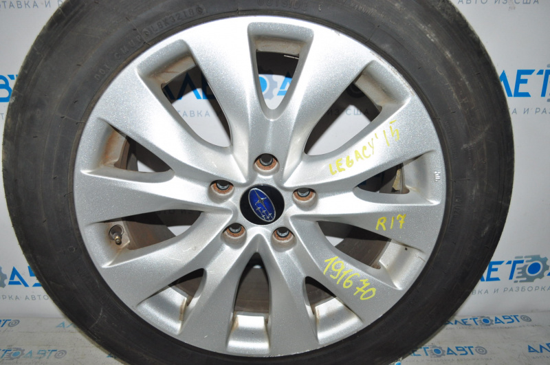 Диск колесный R17 Subaru Legacy 15-17 бордюрка